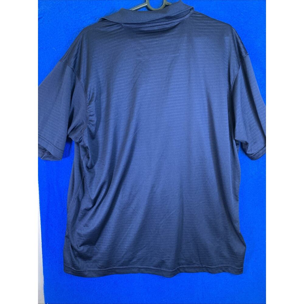 New York Yankees 2009 World Series Champions Antigua Polo Shirt Men's Large Blue - Picture 11 of 14